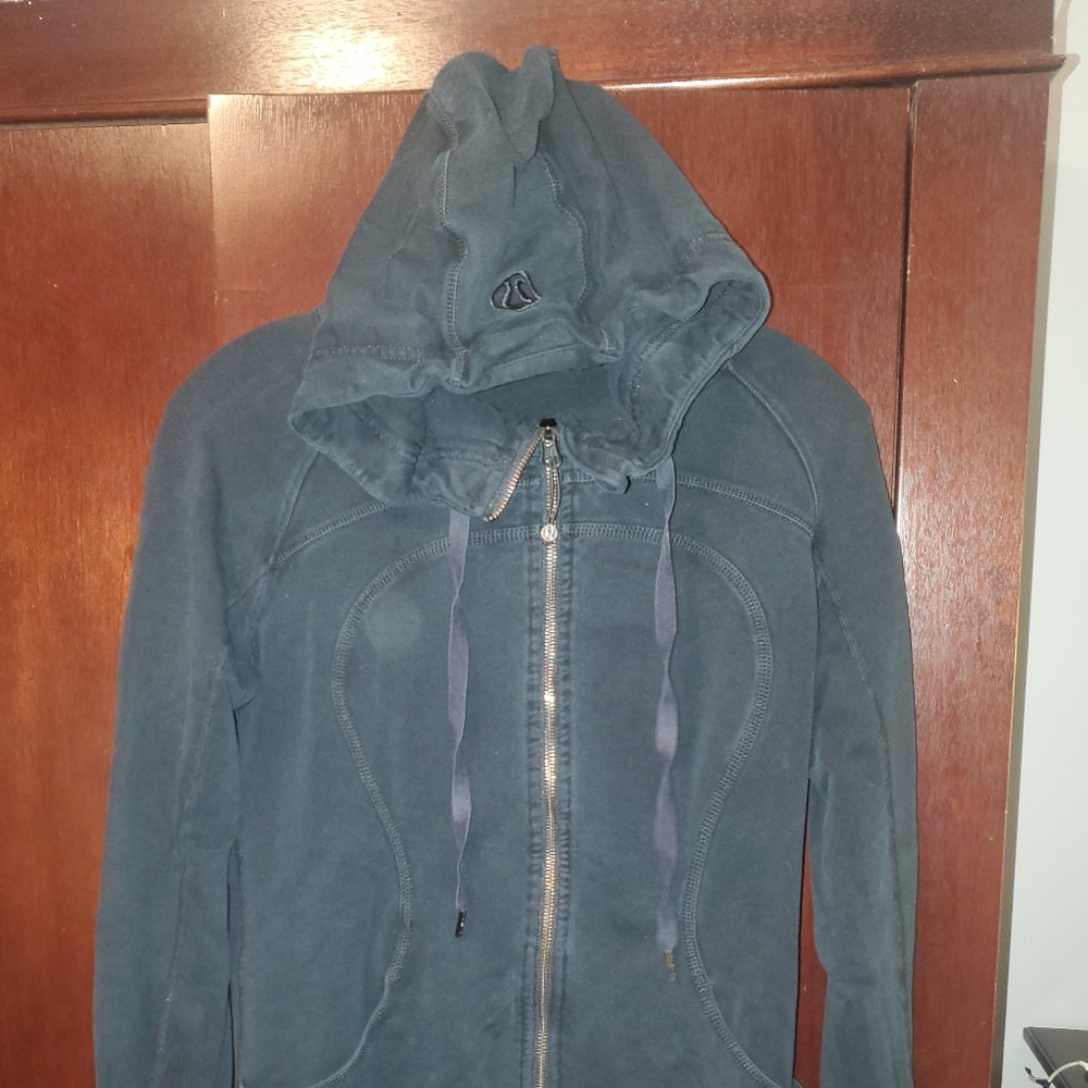 Lululemon Womens Hooded, Zip-Front Sweatshirt
